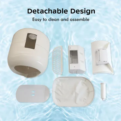 Smart Self-Cleaning Cat Litter Box APP Control Eco Deodorizing 70L