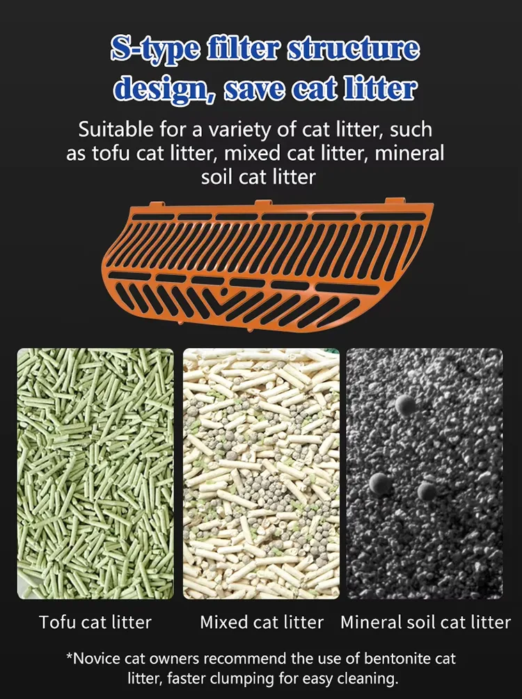 New Automatic Cat Litter Box APP Control Odor Removal Smart Cat Toilet Self Cleaning - detail