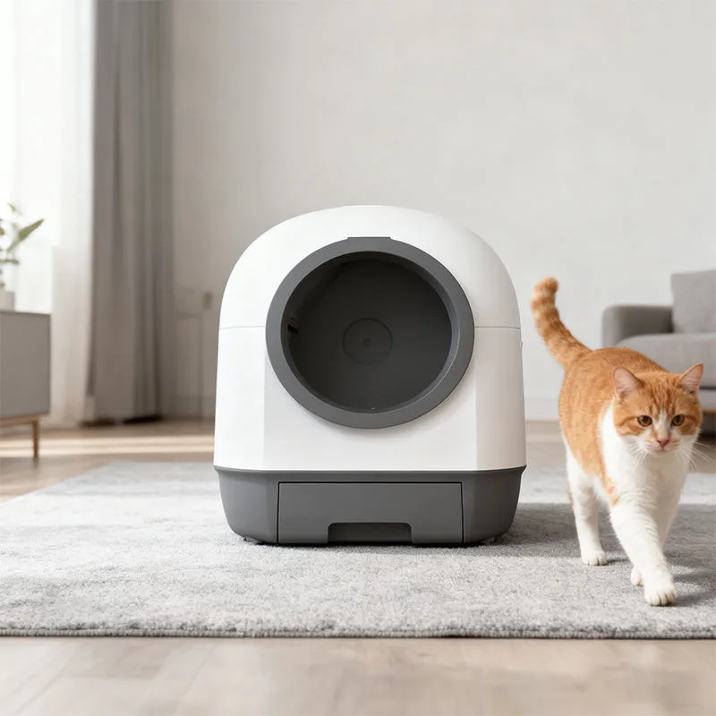 New Automatic Cat Litter Box APP Control Odor Removal Smart Cat Toilet Self Cleaning