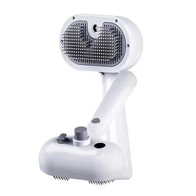 Plastic Cat Grooming Comb Spray Tool Anti-Hair-Flying Pin Brush Deshedding