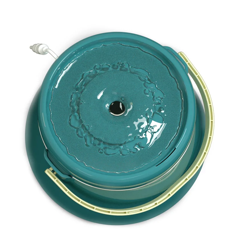 Stainless Steel Cat Water Fountain Automatic Pet Water Dispenser with Bowl - detail