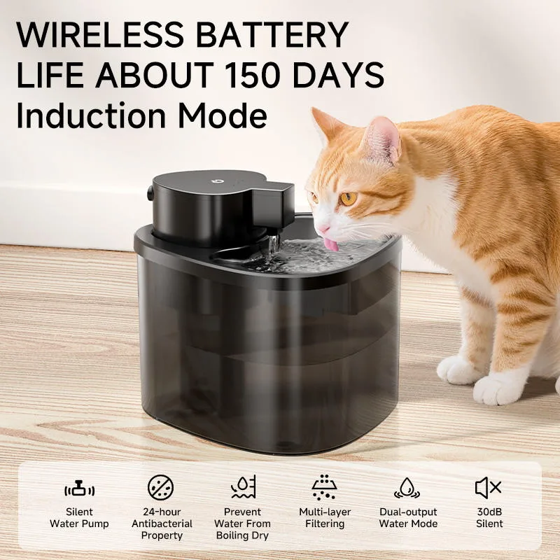 Smart Pet Water Fountain with Filter Eco-Friendly Silent Automatic Dispenser