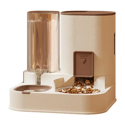 Automatic Pet Feeder and Water Fountain All-in-One for Cats Dogs Wholesale