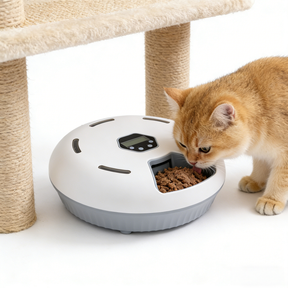 Automatic Wet Food Feeders: Keeping Cat Food Fresh on a Schedule
