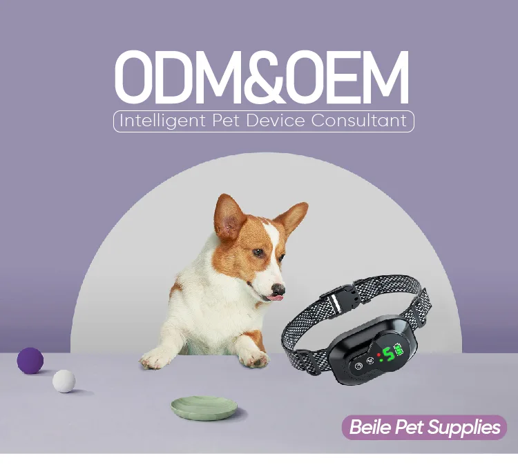 IP67 Waterproof Dog Training Collar 1600ft Range Anti-Barking Rechargeable - detail